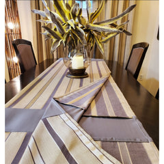 Stripe Dining Room Set