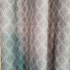 Grey Curtains From Queen Set - Samarlie