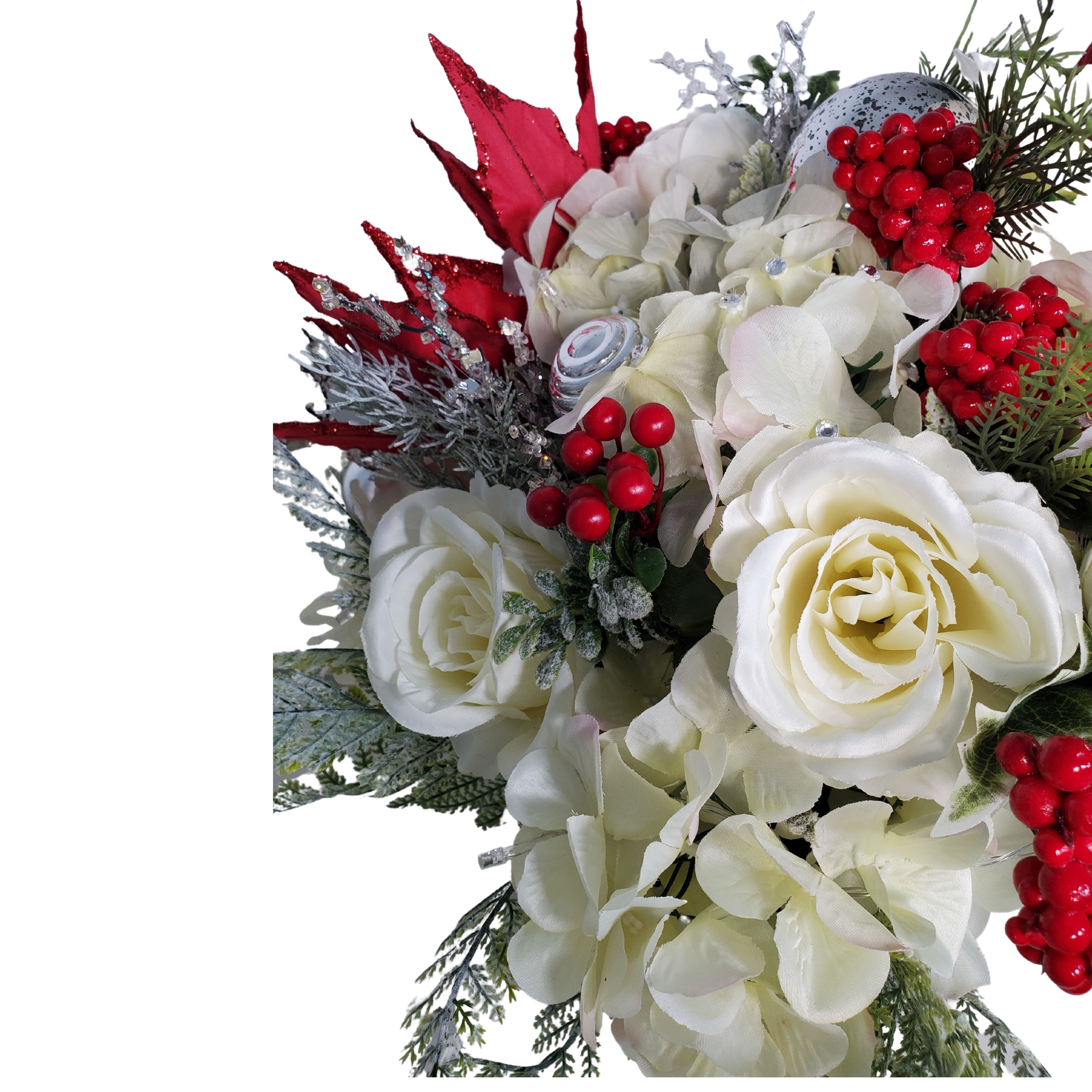 Winter Artificial Flower Arrangement