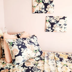 Floral Print Full Size Bedroom Set