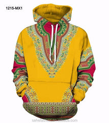 Classic African Style Dashiki Men Hoody - Samarlie