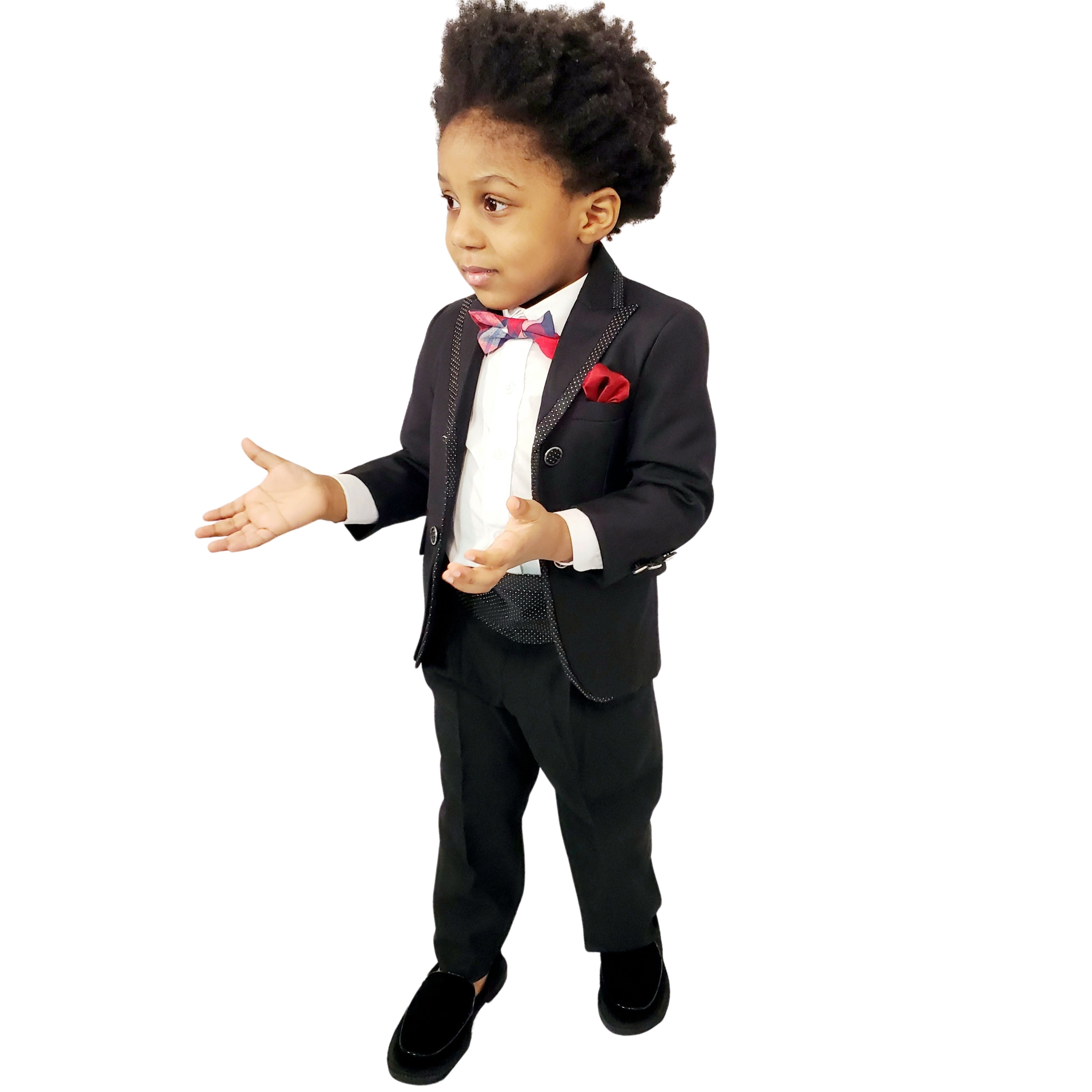 Charming Royal Luxury Slim Fit Boy's Suit