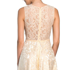 Sleeveless Lace dress - Samarlie